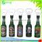 New liquid insert opener custom beer bottle shape bottle opener with magnet Fridge sticker