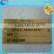 High End Brushed Solid Golden Brass Furniture Tag