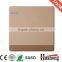 Frameless large plate wall switch and socket