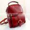 Korean Style hot selling the latest lady casual pu leather backpack