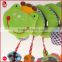 BSCI factory audit green frog baby bed hanging plush toy                        
                                                Quality Choice