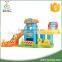 Good quality plastic car parking garage toy for children