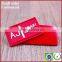 Custom heat transfer press silicone tag labels for clothing luggage