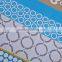 Microfiber Soft Light Colors Numbers Design Queen Fitted Sheet Only