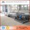 High efficiency heated make screw conveyor for silo cement