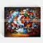 Shu1789 Hand Painted modern flower oil painting on canvas for hotel decor
