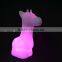Electronic Giraffe lamp automatic color changed night light LED light