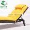 China Manufacturer High Quality Rattan Wicker Beach Lounge Chairs