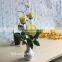 real touch latex yellow rose flower for wedding decoration