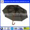 Wholesale classic automatic custom OEM amazon hot sale air vents wooden stick umbrella with wood hook handle