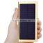 oem slim power bank,mini power bank,solar power bank charger;portable Solar power bank waterproof solar power bank universal sol