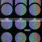 2016 Hot Selling Silver Laser Nail Art Stencil