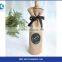Screen printing logo jute wine bag for promotion made in china