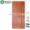 Designed molded hdf veneer raw wood door skin