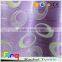 Modern ring pattern 100% blackout flocked fabrics for curtain - silk like polyester material-african upholstery fabric