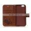 Premium Embossed Pattern Vintage Leather Cover for iPhone 6s