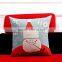 2016 Newest Design Linen Cotton Christmas Gift Cushion Cover Home Decor Bed Sofa Throw Pillow Case 17.8"x17.8"