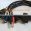 DB25P to DB9P & Banana head cable