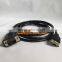 molex 9 pin wire harness connector to RS232 DB9P cable for car diagnostic devices