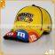 6 panel custom brand sports style custom baseball caps