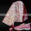 Silver Reflective Mesh Fabric for Sports Shoes, Casual Shoes