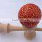 cheap crackle color children kendama toy