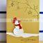 2014 handmade Professional christmas greeting cards factory direct price