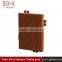 Advantage price wood grain aluminium cladding exterior wall cladding tiles price