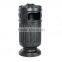 bk-204 trash bottle bin solar stainless steel garbage car plastic trash bin