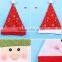 Xmas Adult Ordinary Christmas hats Santa hats Children cap for Christmas party Props Free Shipping