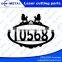 Laser Cut Ornamental Custom Metal Signs for market