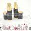 10ml delicate black leather wrapped cylinder purse perfume sprayer
