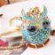 MYLOVE high quality colorful rhinestone owl necklace