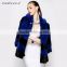 wholesale classic design mink hooded coat for women
