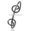 Wholesale Unisex Magnetic Rose Gold Open Bangle Jewelry Straitjacket Bracelet for Women