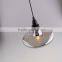 Office UL SAA Industrial DIY Copper Glass Ceiling Lamp Light Pendant Lighting