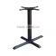 2016 Guangzhou wholesale furniture cast iron dining restaurant table base 4 legs