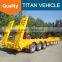 Titan 3 4 axles 50 60 tons semi gooseneck low bed trailer for sale in uk