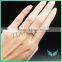 latest design customized 14k gold 1 carat forever brilliant moissanite rings on the finger
