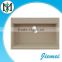 exquisite technology custom hole quartz stone sink rectangular with above counter