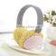 Knitted Heated Plush Children Earmuffs