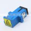 high quality PC APC fiber optic SC adapter with shutter