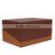 Chinese Factories Wholesale Custom High-grade Leather Watch Box, Brown Rectangle Gift Box