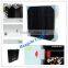 Poultry farm light trap for poultry fan