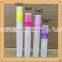 Empty refillable travel size perfume bottle pen /pen shaped cream bottle /perfume spray pen