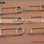 Zinc plated carbon steel safety spring clip