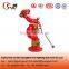 Manual operation portable foam water gun for foam fire fighting system