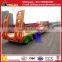 China manufacturer hydraulic drop deck low boy semi trailer with gooseneck