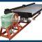 Gold shaking table for selecting metal ore