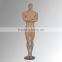 Male make up mannequin with stainless base